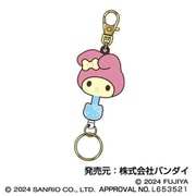 サンリオキャラクターズ チョコレート ラバーキーリール 02. マイメロディ