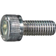 Y807-0512 [六角穴付ボルト 三価白 全ネジ M5×12 10本入 少量パック /キャップボルト（CAP）]