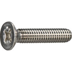 皿頭小ねじ ステンレス 全ネジ M6×12 10本入 少量パック Y826-0612