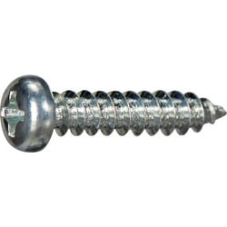 ナベ頭タッピングねじ 1種A 三価白 M3×10 20本入 少量パック Y839-0310