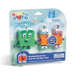 95355 ナンバーブロックスキャラクターフィギュア 3ピース [対象年齢：3歳～]
