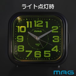 ノア精密 目覚まし時計 MAG ベル音目覚まし時計 プチベルズ