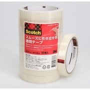 Scotch(スコッチ) スムーズに引き出せる透明テープ 15mm x 35m 10巻入り 600-3-1535-10