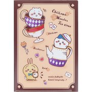 [限定]ちいかわ WONDER TEA TIME クリアファイルA5W ワンダーランドA S2140179