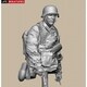LM-B030 1/10 バストモデル WWII ドイツ ポトー迎撃戦 ハンセン戦闘団のMG42機銃手 バルジの戦い1944 [組立式プラスチックモデル]
