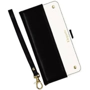 EL-PIX9PX-BW [Google Pixel9 Pro XL 用 ケース 手帳型 ツートン スマホケース エレガンテ Elegante/ブラック・ホワイト]