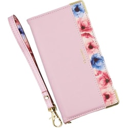 BL-PIX9PX-PK [Google Pixel9 Pro XL 用 ケース 手帳型 ブルーミー スマホケース フラワー エレガンテ Elegante/ピンク]