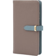 BD-IP16-TP [iPhone 16 用 ケース 手帳型 ベルテッド スマホケース シンプル スタンド機能 エレガンテ Elegante/トープ]
