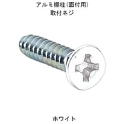 アルミ棚柱用 取付ネジ AP-SC3-16WT 十字穴付皿タッピンネジ ホワイト