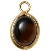 Ludique Smoky Quartz Gold ピアス ランニング アクセサリ 1点(片耳用) LD-SMQ-YG