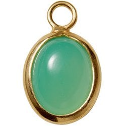 Ludique Chrysoprase Gold ピアス ランニング アクセサリ 1点（片耳用） LD-CPS-YG