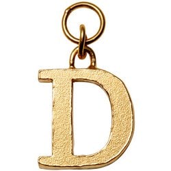 LD-LT-D-YG Ludique Lettres D Gold
