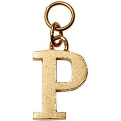 LD-LT-P-YG Ludique Lettres P Gold