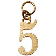 LD-LT-5-YG Ludique Lettres 5 Gold
