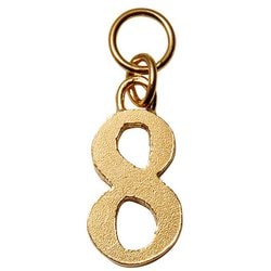 LD-LT-8-YG Ludique Lettres 8 Gold
