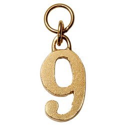LD-LT-9-YG Ludique Lettres 9 Gold