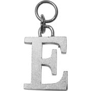 LD-LT-E-SV Ludique Lettres E Silver