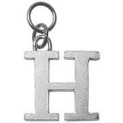 LD-LT-H-SV Ludique Lettres H Silver