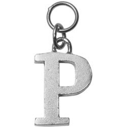 LD-LT-P-SV Ludique Lettres P Silver