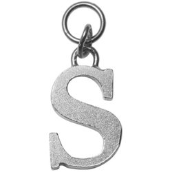 LD-LT-S-SV Ludique Lettres S Silver