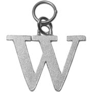 LD-LT-W-SV Ludique Lettres W Silver