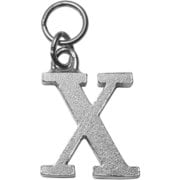 LD-LT-X-SV Ludique Lettres X Silver