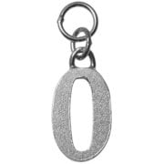 LD-LT-0-SV Ludique Lettres 0 Silver