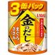 金のだし まぐろ ささみ入り [猫用 65g×3缶パック]