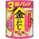 金のだし まぐろ かにかま入り [猫用 65g×3缶パック]