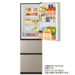 30日迄！★2022年製★日立 315L 冷蔵庫【R-V32RVL-N】EOF3 ヨドバシ.com - 日立 HITACHI 冷蔵庫 （315L・左開き） 3ドア V