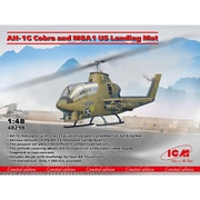 ICM 48298 1/48 アメリカ陸軍 AH-1G コブラ＆M8A1 US ランディングマット [組立式プラスチックモデル]