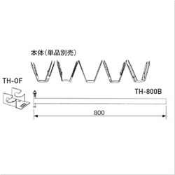 SUSアムレットバンド用部品上下セット （TH-OF・TH-800B 各2個ずつ）