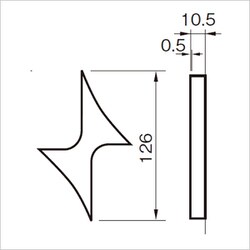 SUS階数表示 NS01-矢印