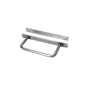 プレート付タラップ Φ22x400 芯寸法 ローレット付