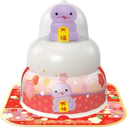 【限定】福餅入り鏡餅小飾り干支マスコット付き