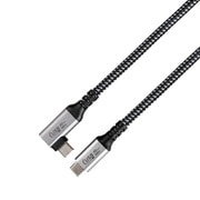 USB4 Type-C to Type-C ケーブル 100w 片L型 U4-100WCC10L