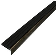 D112U-2H-6 [ノンスリップ タイヤ付 ブラック 穴あき 2m]
