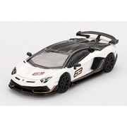 MGT00842-R 1/64 ランボルギーニ アヴェンタドール SVJ 63 Bianco Asopo ホワイト 右ハンドル [ダイキャストミニカー]