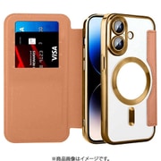 RM-16MG-OR [ロイヤルモンスター iPhone 16用 Magsafe対応手帳型ケース カードポケット付き]