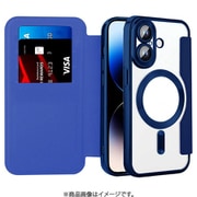RM-16MGPL-NV [ロイヤルモンスター iPhone 16 Plus用 Magsafe対応手帳型ケース カードポケット付き]