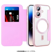 RM-16MGPL-PK [ロイヤルモンスター iPhone 16 Plus用 Magsafe対応手帳型ケース カードポケット付き]