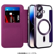 RM-16MGPL-PP [ロイヤルモンスター iPhone 16 Plus用 Magsafe対応手帳型ケース カードポケット付き]