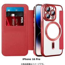 RM-16MGPR-RD [ロイヤルモンスター iPhone 16 Pro用 Magsafe対応手帳型ケース カードポケット付き]