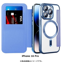 RM-16MGPR-SB [ロイヤルモンスター iPhone 16 Pro用 Magsafe対応手帳型ケース カードポケット付き]