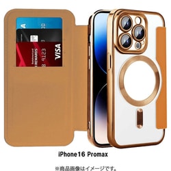 RM-16MGPM-OR [ロイヤルモンスター iPhone 16 Pro Max用 Magsafe対応手帳型ケース カードポケット付き]