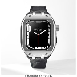 WBB0289-001 [CLASSIC COLLECTION（クラシックコレクション） Apple Watch 9/8/7対応 ユニセックス シリコン レザーバンド]