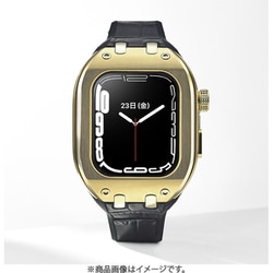 WBB0289-004 [CLASSIC COLLECTION（クラシックコレクション） Apple Watch 9/8/7対応 ユニセックス シリコン レザーバンド]
