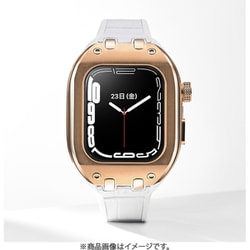 WBB0289-005 [CLASSIC COLLECTION（クラシックコレクション） Apple Watch 9/8/7対応 ユニセックス シリコン レザーバンド]