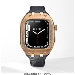 WBB0289-007 [CLASSIC COLLECTION（クラシックコレクション） Apple Watch 9/8/7対応 ユニセックス シリコン レザーバンド]