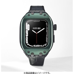 WBB0289-012 [CLASSIC COLLECTION（クラシックコレクション） Apple Watch 9/8/7対応 ユニセックス シリコン レザーバンド]